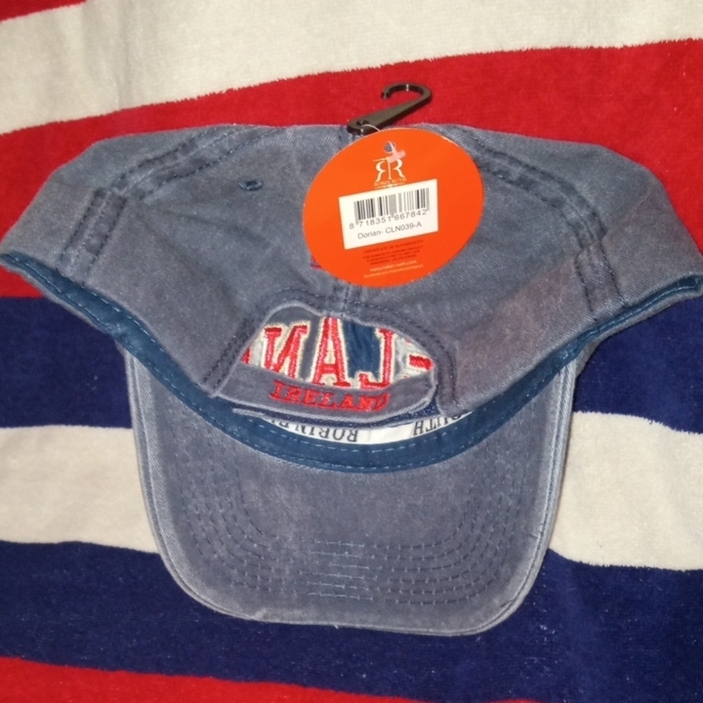 Robin Ruth Blue Ireland Cap - Picture 2 of 2